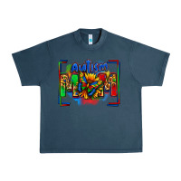 Midnight Navy autism mom Urban Heavy Tee - Zillion Design Studio