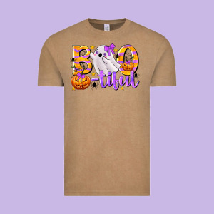 Boo-tiful Vintage Tee Designed By Texasbilliewilder