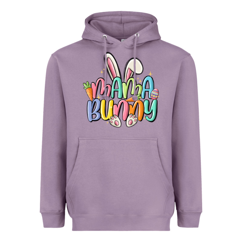 Mama Bunny Heavyweight Hoodie by MaliasSmallBusiness | Teevron