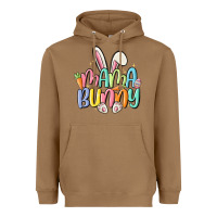 Toasted Coconut mama bunny Heavyweight Hoodie - MaliasSmallBusiness
