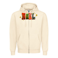 Sandshell noel Zipper Hoodie - AdoDesignShop