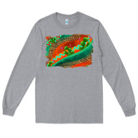 Westerb Aztec And Leopard Background Long Sleeve Tee | Teevron
