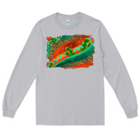 Moon Dust westerb aztec and leopard background Long Sleeve Tee - AdoDesignShop