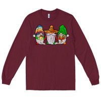 Burgundy mexican gnomies Long Sleeve Tee - JahusDesignShop