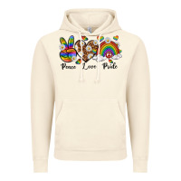 Vintage Artic peace love pride Vintage Hoodie - texasbilliewilder