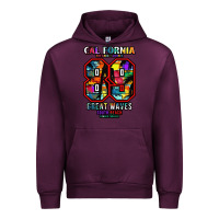 Mauve Wine California 89 Urban Hoodie - Bettercallsaul