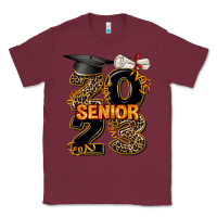 Burgundy gold senıor 2023 Classic Tee - AdoDesignShop
