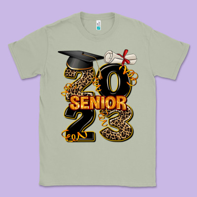 Gold Senıor 2023 Classic Tee Designed By Adodesignshop