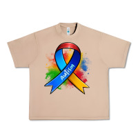 Burro autism ribbon Urban Heavy Tee - Zillion Design Studio