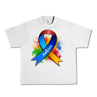 Lunar Rock autism ribbon Urban Heavy Tee - Zillion Design Studio