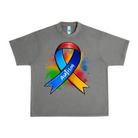 Tornado autism ribbon Urban Heavy Tee - Zillion Design Studio