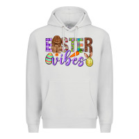 Dove Grey Easter Vibes Premium Hoodie - BundleAndBundleShop