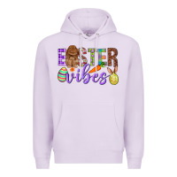 Lilac Easter Vibes Premium Hoodie - BundleAndBundleShop