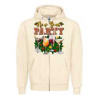 Sandshell new year party christmas coctail Zipper Hoodie - AdoDesignShop