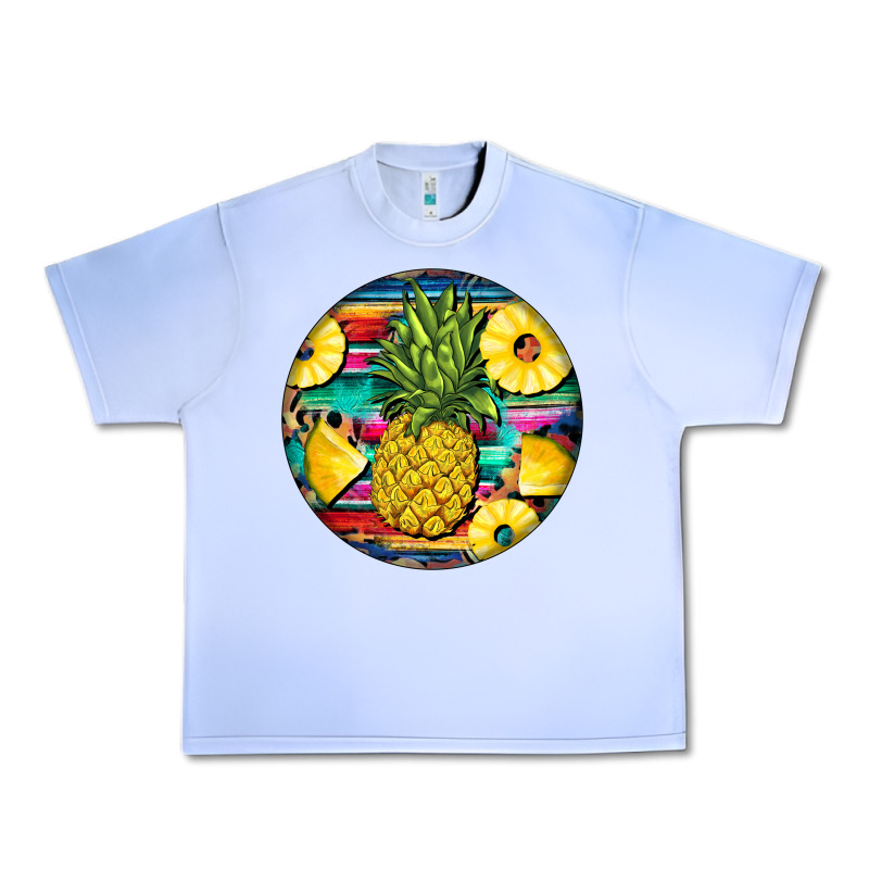 Pineapple Leopard Urban Heavy Tee by BarkalooDesign | Teevron