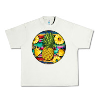 Pistachio pineapple leopard Urban Heavy Tee - BarkalooDesign
