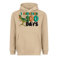 Mushroom i survived 100 days Heavyweight Hoodie - MaliasSmallBusiness