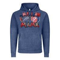 Vintage Denim American mama Vintage Hoodie - Zillion Design Studio