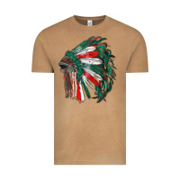 Vintage Camel mexican flag indian headdress Vintage Tee - RanaPortraitStore