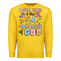 Lemon i will sing of the goodness of god Premium Sweatshirt - MaliasSmallBusiness