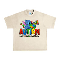 Sandshell autism stitch accept love understand Urban Heavy Tee - Zillion Design Studio