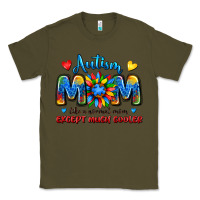 Army Green autism mom like a normal mom except much cooler Classic Tee - JahusDesignShop