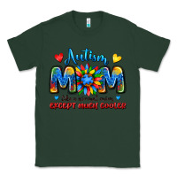 Sports Green autism mom like a normal mom except much cooler Classic Tee - JahusDesignShop