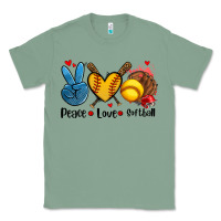 Sage peace love  softball Classic Tee - AdoDesignShop