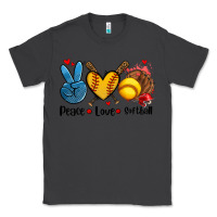 Smoke peace love  softball Classic Tee - AdoDesignShop