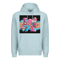 Blue Mist v.d love gnomes Premium Hoodie - AdoDesignShop
