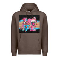 Coffee v.d love gnomes Premium Hoodie - AdoDesignShop