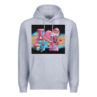 Heather Grey v.d love gnomes Premium Hoodie - AdoDesignShop