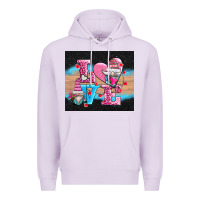 Lilac v.d love gnomes Premium Hoodie - AdoDesignShop