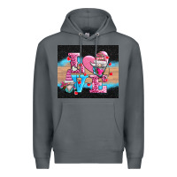 Rock v.d love gnomes Premium Hoodie - AdoDesignShop