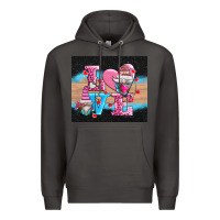 Smoke v.d love gnomes Premium Hoodie - AdoDesignShop