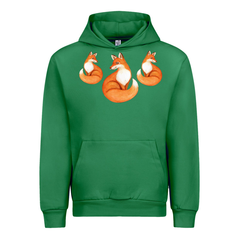Three Little Foxes In Fox Family I Gift Urban Hoodie by Bettercallsaul | Teevron