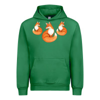 Emerald Three Little Foxes IN Fox Family I Gift Urban Hoodie - Bettercallsaul