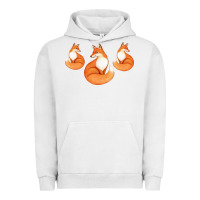 Pigment Lunar Rock Three Little Foxes IN Fox Family I Gift Urban Hoodie - Bettercallsaul
