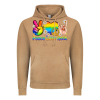 Vintage Camel peace love rock pride Vintage Hoodie - texasbilliewilder