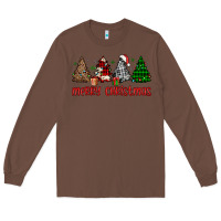 Chestnut merry christmas tree Long Sleeve Tee - JahusDesignShop