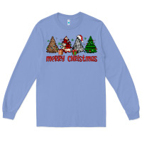 Colony Blue merry christmas tree Long Sleeve Tee - JahusDesignShop