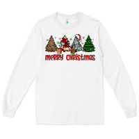 White merry christmas tree Long Sleeve Tee - JahusDesignShop