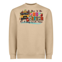 Mushroom be nice to the bus driver its a long walk home Heavyweight Sweatshirt - texasbilliewilder