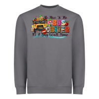 Storm be nice to the bus driver its a long walk home Heavyweight Sweatshirt - texasbilliewilder