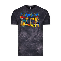 Cloud Black dispatcher life Vintage Tee - Zillion Design Studio