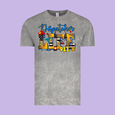 Dispatcher Life Vintage Tee Designed By Zillion Design Studio