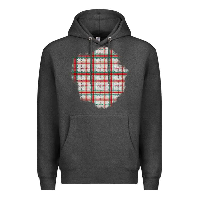 Christmas Tartan Patch Premium Hoodie by BundleAndBundleShop | Teevron