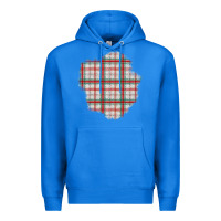 True Royal Christmas Tartan Patch Premium Hoodie - BundleAndBundleShop