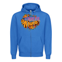 True Royal thankful mama Zipper Hoodie - JahusDesignShop