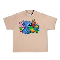 Burro autism stitch heart Urban Heavy Tee - Zillion Design Studio